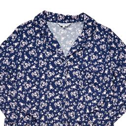 Womens Elizabeth & Nicole Long Sleeve Floral Pajama Set