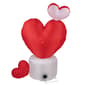 Northlight Seasonal 5' Inflatable Valentine Rotating Heart Decor - image 4