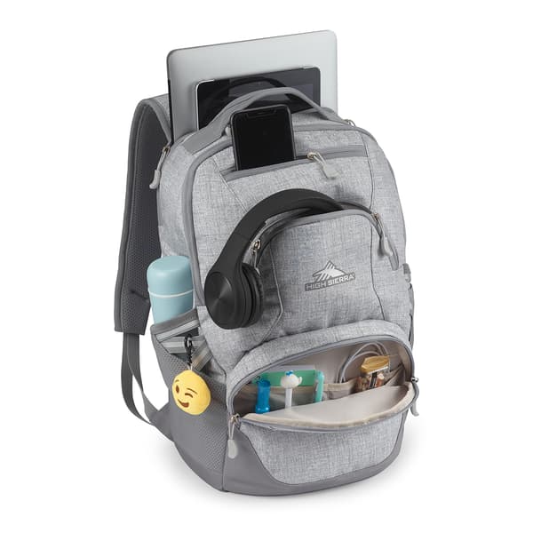 High Sierra® Swoop Signature Backpack - Silver Heather