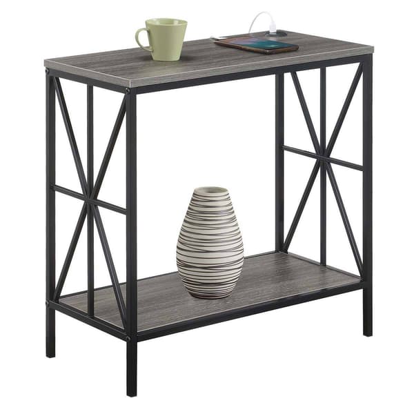 Convenience Concepts Tucson Starburst Chairside End Table