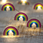 Northlight LED Rainbow Fairy Lights, 10ct - image 1
