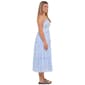 Juniors Trixxi Tile Print Gauze Keyhole Midi Slip Dress - image 4