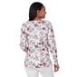 Petite Emaline St. Kitts Floral 3/4 Sleeve Asymmetrical Blouse - image 2