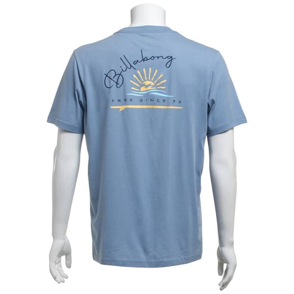 Young Mens Billabong Rising Sun Short Sleeve Tee