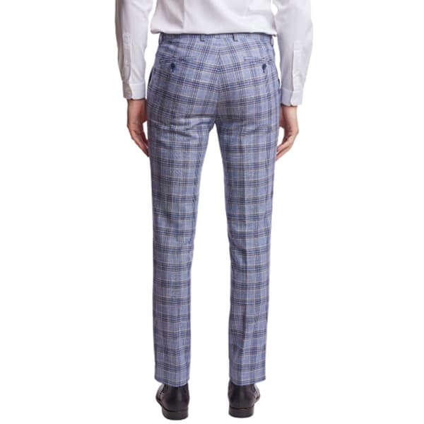 Mens Paisley & Gray&#174; Checkered Dress Pants - Blue/Tan
