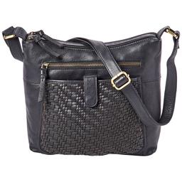 Great American Leatherworks Antique Calf Lacing Weave Hobo