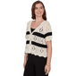 Petite Skye''s The Limit Terra Tropic Solid Pointelle Cardigan - image 3