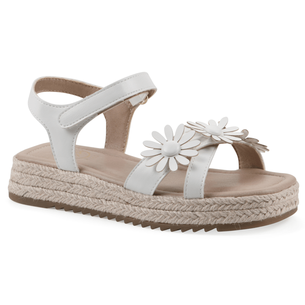 Big Girls White Mountain Blissful Sandal - image 