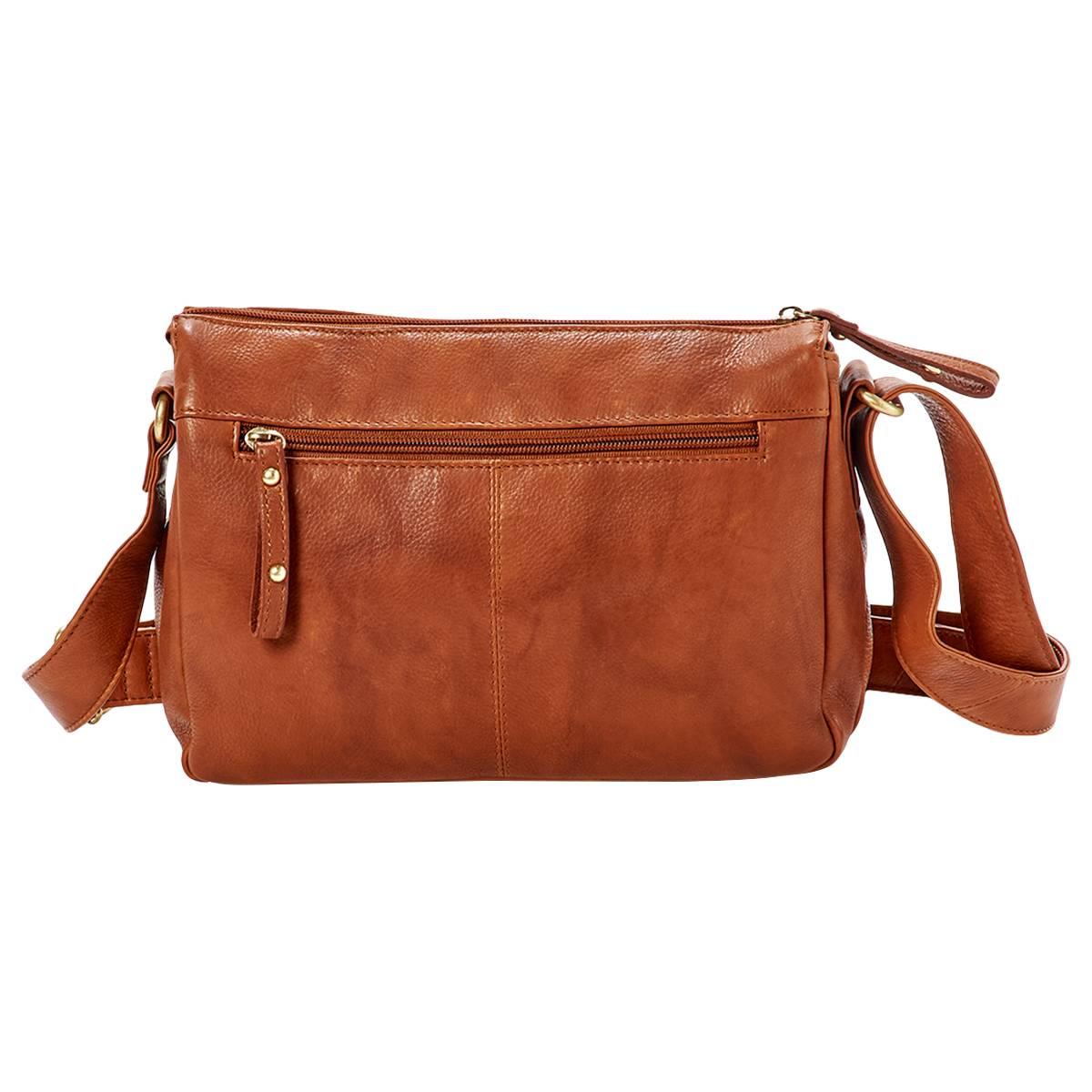 Great American Leatherworks Antique Calf Double Flap Crossbody