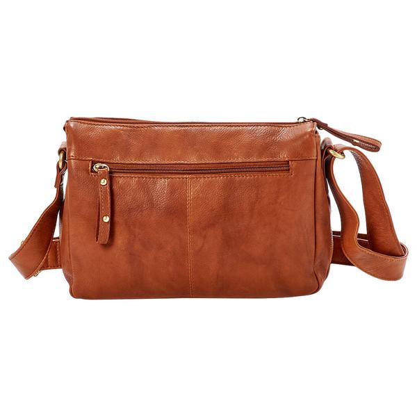 Great American Leatherworks Antique Calf Double Flap Crossbody