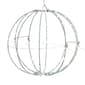 Kurt S. Adler Cool White Superbright LED Foldable Metal Sphere - image 1