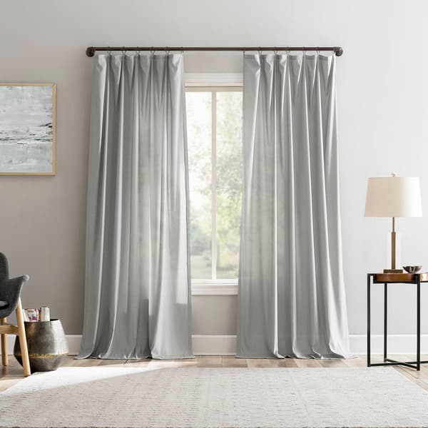 Lathan Sheer Tab Top Circle Panel Curtain - image 