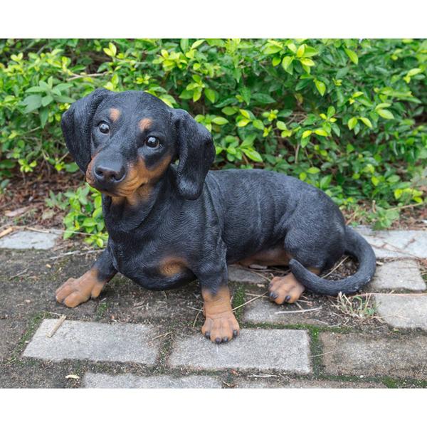 Hi-Line Gift Dachshund Garden Statue
