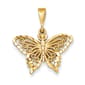 Gold Classics(tm) 14kt. Butterfly Pendant - image 1