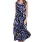 Womens Connected Apparel Sleeveless Leaf Lace Back Midi Dress - image 3