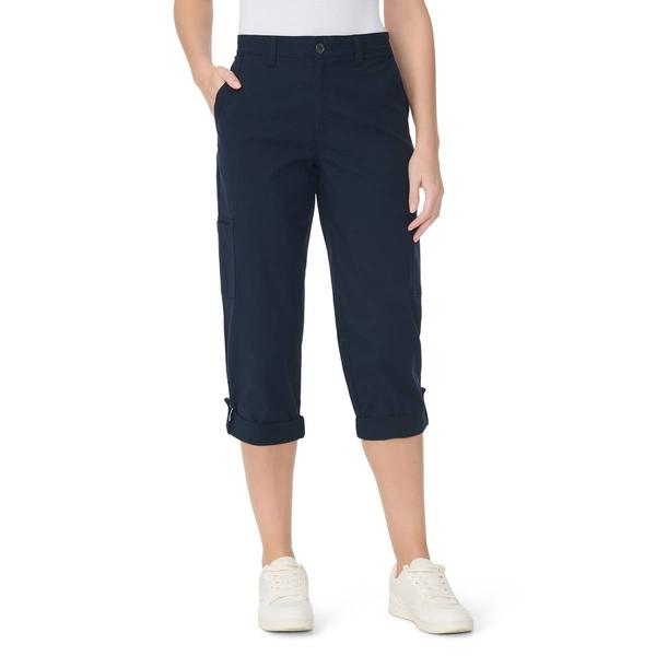 Womens Gloria Vanderbilt Solid Utility Cargo Capris