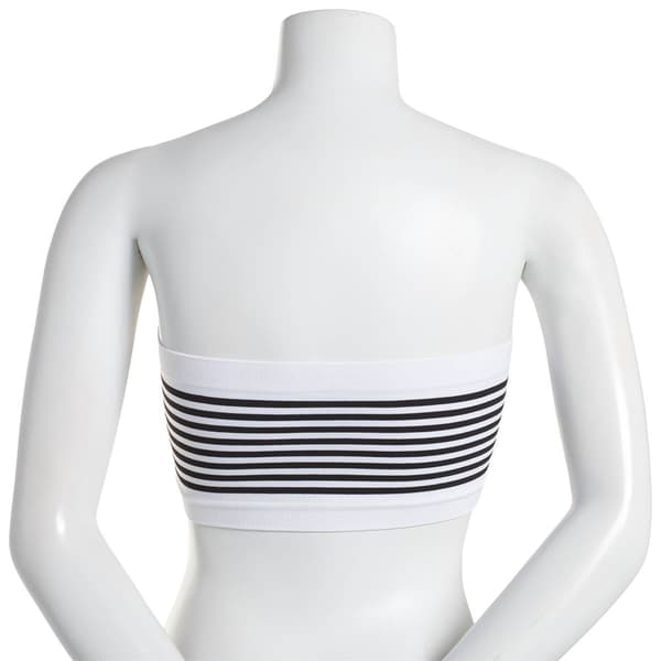 Womens Undies.com Seamless Bandeau Bra SM103 - Stripes
