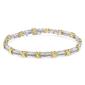 Diamond Classics&#8482; Sterling Silver X-Link Tennis Bracelet - image 2