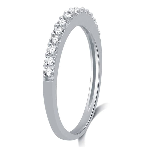 Nova Star® Sterling Silver 1ctw. Lab Grown Diamond Bridal Set