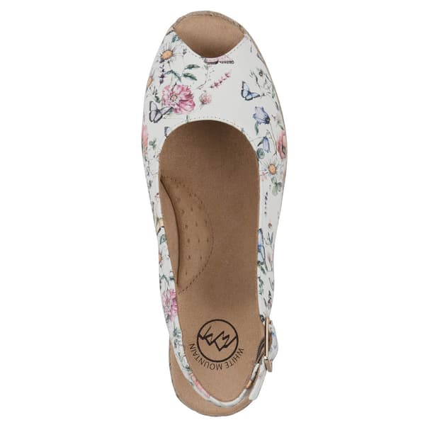 Womens White Mountain Maize Espadrille Sandals