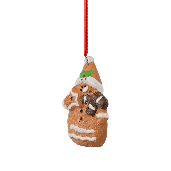 Northlight Gingerbread Snowman with Star Christmas Ornament