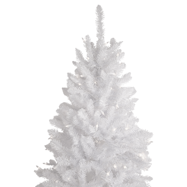 Northlight 9ft. Pre-Lit Rapids White Pine Pencil Christmas Tree
