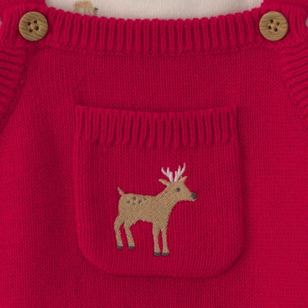 Baby Boy (6-18M) Carter''s® 2pc. Reindeer Sweater & Overalls Set