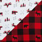 Sammy & Lou Lumberjack 2pk. Fitted Crib Sheet Set - image 2