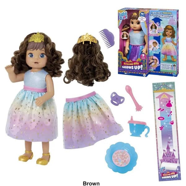 Hasbro Baby Alive Princess Ellie Grows Up! Interactive Doll