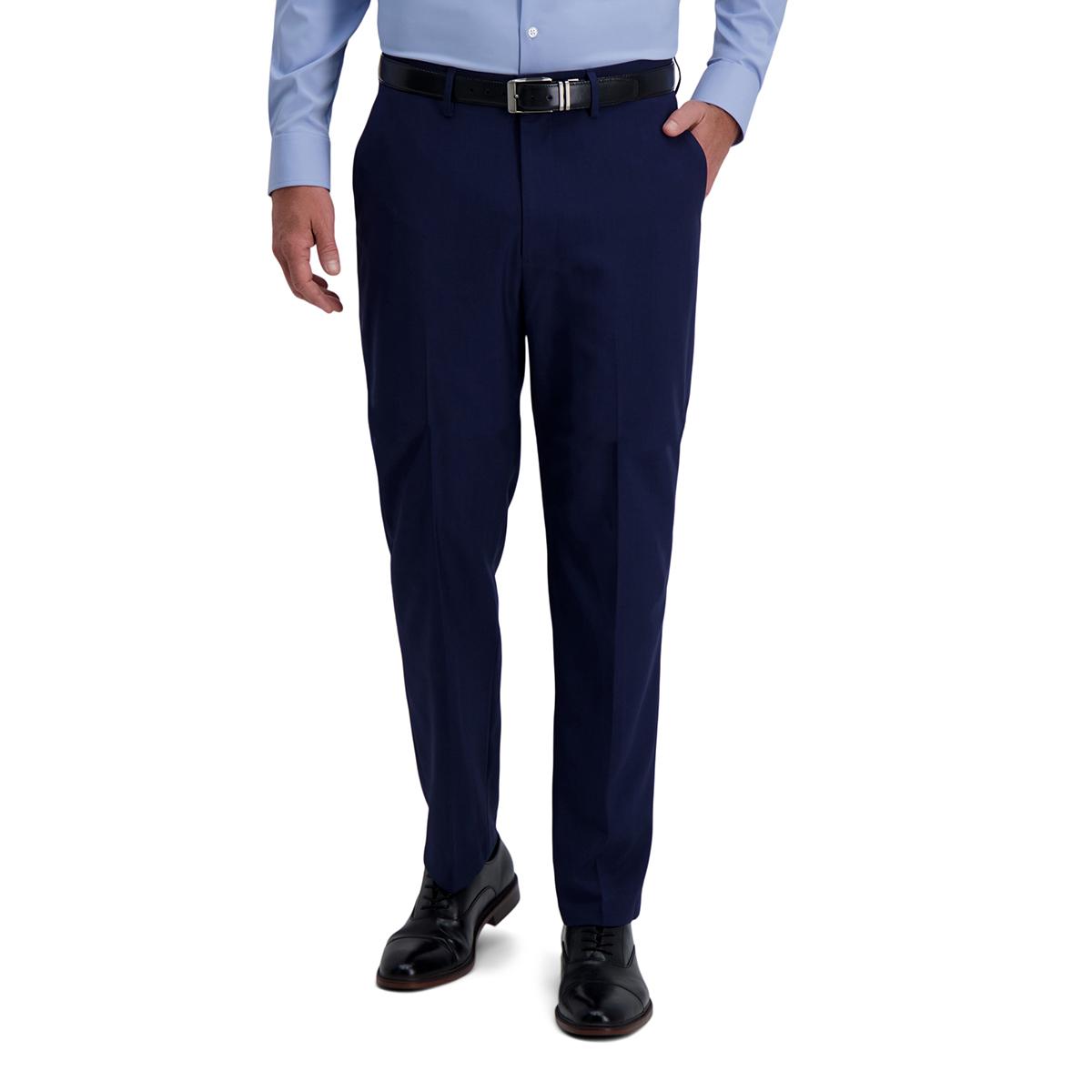 Mens Haggar® Plain Stretch Dress Pants