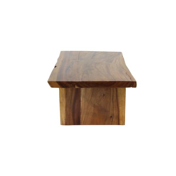 9th & Pike® Brown Wood Contemporary Coffee Table