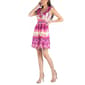 Womens 24/7 Comfort Apparel Pink Sleeveless Dress With Ruffles - image 2