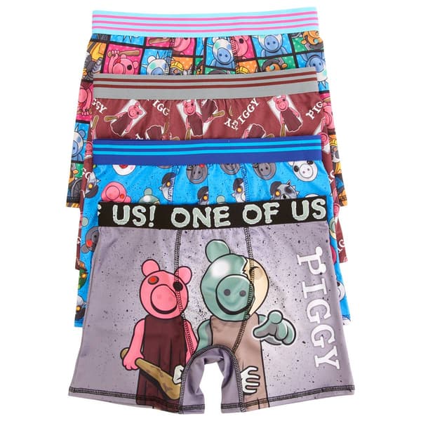 Boys Handcraft 4pk. Piggy Boxer Briefs - image 