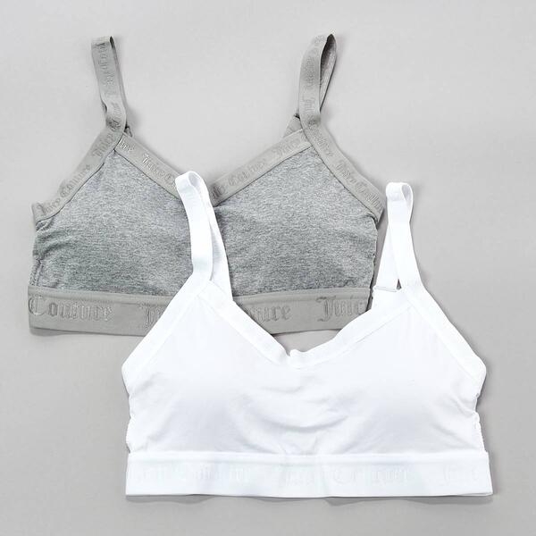 Juniors Juicy Couture 2pk. Seamless Bralette JC6975-2PKC - image 