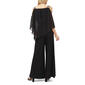 Petites MSK Rhinestone Ladder Trim Capelet Jumpsuit - image 2