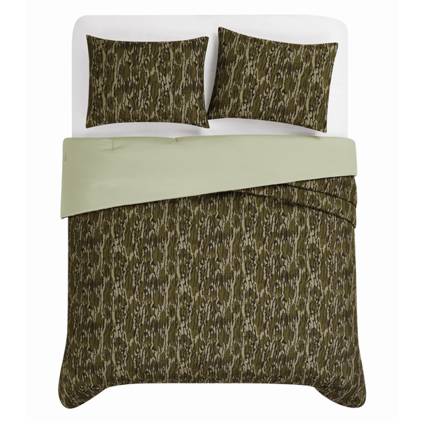 Mossy Oak® Bottom Land® Camouflage Microfiber 3pc. Comforter Set