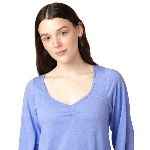 Plus Size HUE® Bell Sleeve Solid Pajama Tee