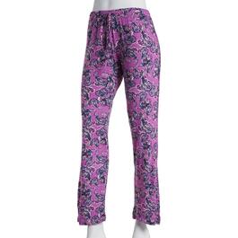 Plus Size Jessica Simpson Holiday Paisley Pajama Pants