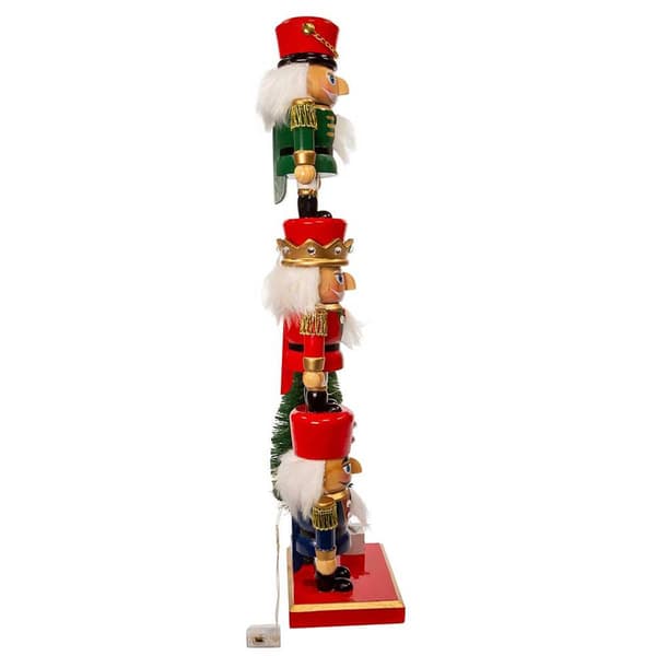 Kurt S. Adler 18in. Battery Operated Stacked Nutcracker