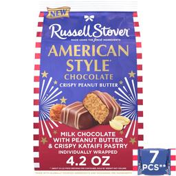 Russell Stover American Style Choco Crispy Peanut Butter Kataifi