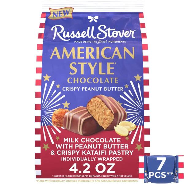 Russell Stover American Style Choco Crispy Peanut Butter Kataifi