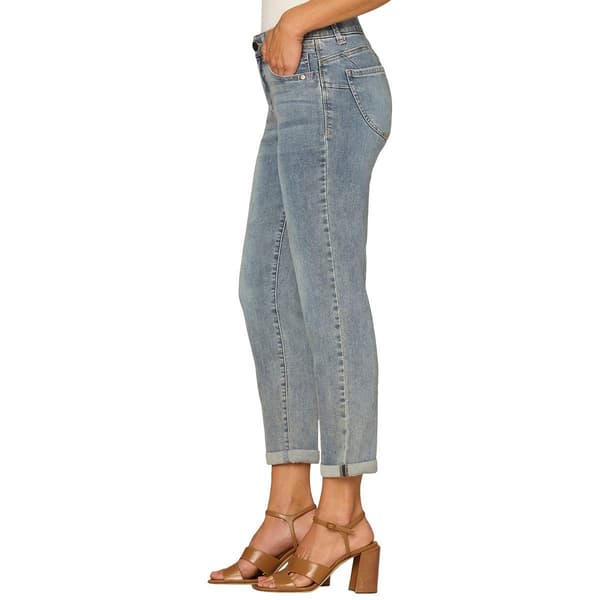 Petite Democracy “Ab”solution® Mid Rise Roll Cuff Ankle Jeans