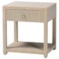 bali & pari Nata Bohemian Woven Natural Grasscloth Nightstand - image 1