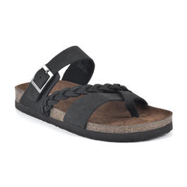 Womens White Mountain Hazy Footbeds Sandals