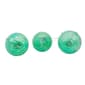 Kurt Adler 80MM Glass Iridescent Green 3pc. Ornament Set - image 3