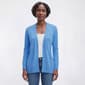 Womens 89th & Madison Floral Stud Embellishment Cardigan - image 2