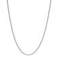30in. Sterling Silver Polished Solid Rope Chain Necklace - image 1