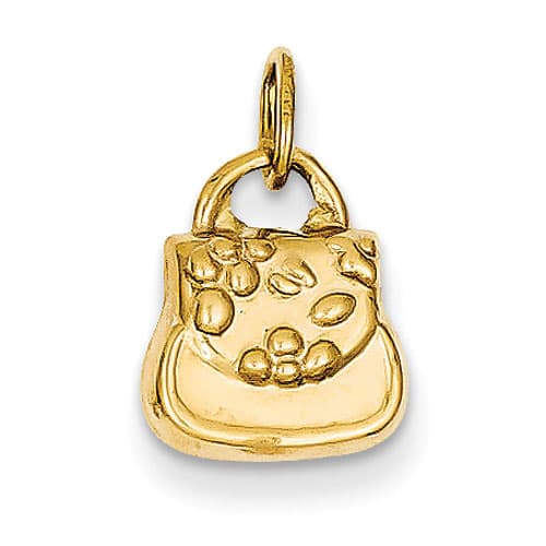 Gold Classics&#40;tm&#41; 14kt. 3-D Purse Charm - image 