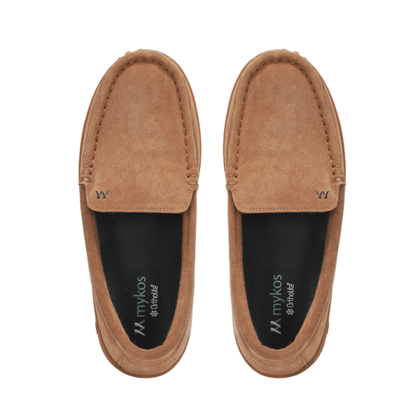 Mens Mykos Brett Suede Slip-On Moccasin