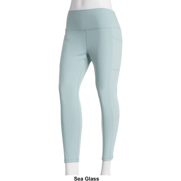 Womens RBX Carbon Peached Ankle Length Leggings